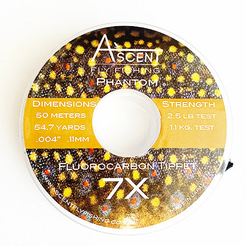 7X PHANTOM Fluorocarbon Tippet