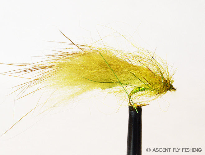 Mini Leech Fly Pattern- Olive