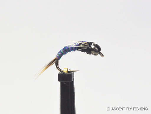 Blue & Purple Beadhead Juju Baetis