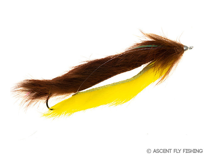 Dolly Lama Articulated Streamer - Brown / Yellow