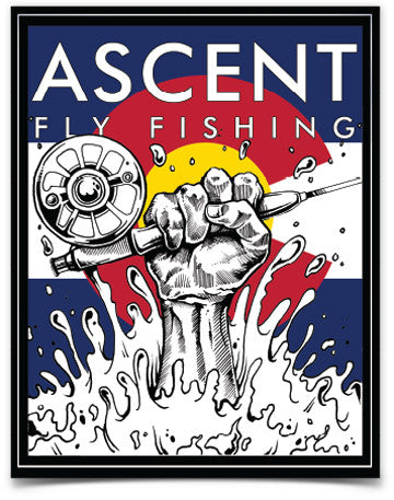 Colorado Flag Tight Line Decal