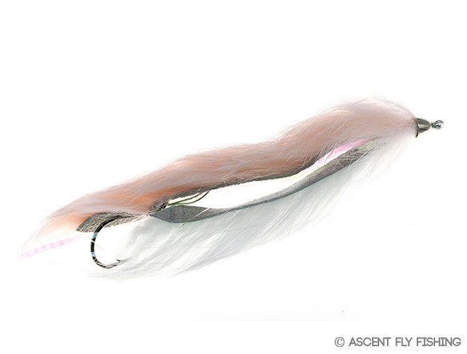 Dolly Lama Articulated Streamer - Flesh / White