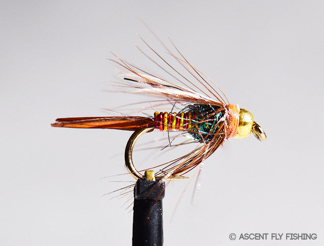 Beadhead Hotwire Prince Nymph - Red/Yellow