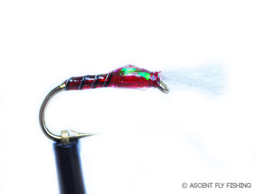 Red UV Chironomid Pattern