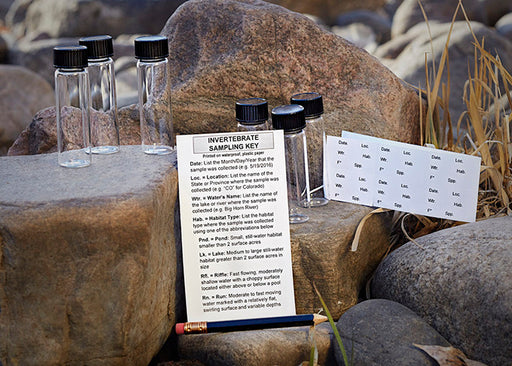 Fly Fishing Insect Sample Bottle Kit