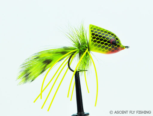 Walt's Large Slider - Chartreuse Fish Scale
