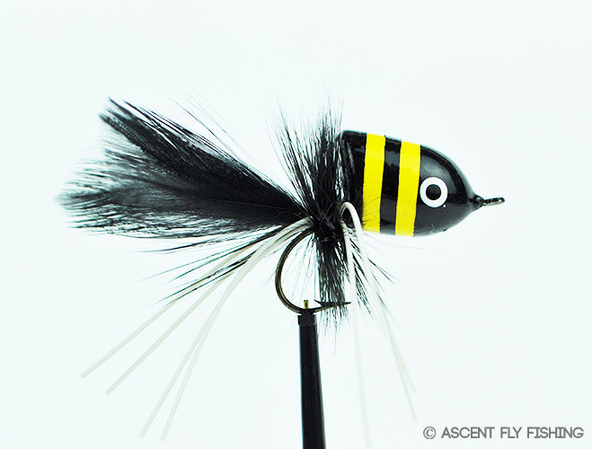 Walt's Large Slider - Black & Yellow Stripe