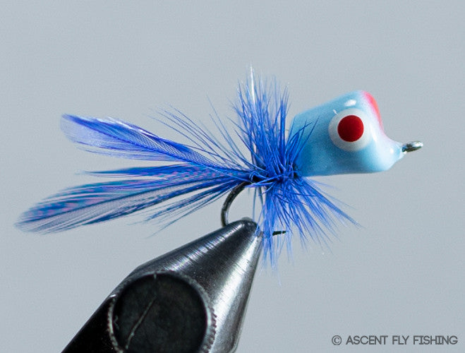 Walt's Panfish Popper - Carolina Blue