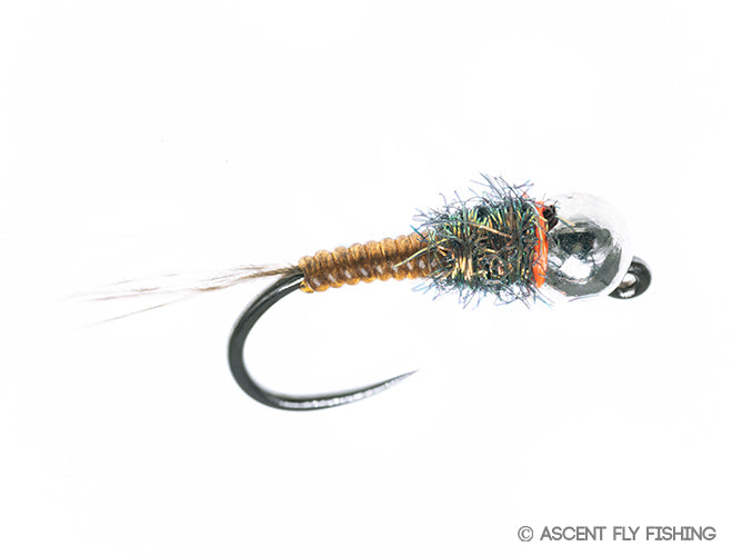 Tungsten Jig V Rib Mayfly Nymph