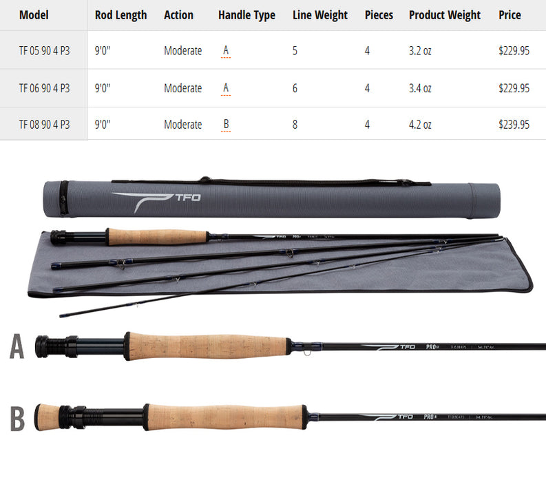 TFO Pro III Fly Fishing Rod