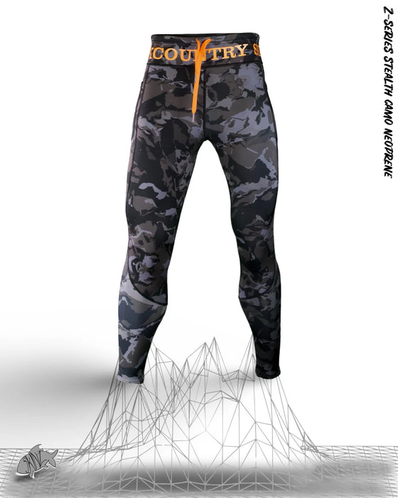 Backcoutry Skinz Z Series Neoprene Stealth Camo Unisex Leggings