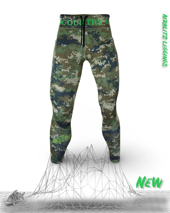Backcountry Skinz AIRBLITZ™ Unisex Perforated Neoprene Leggings