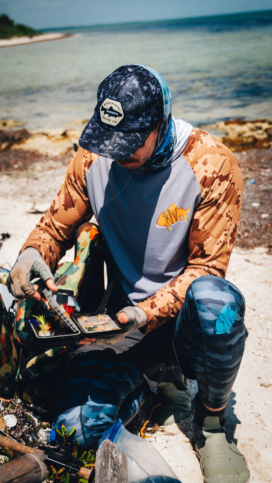 Backcoutnry Skinz SolarFlexz UVPro -Black Slate Camo Leggings