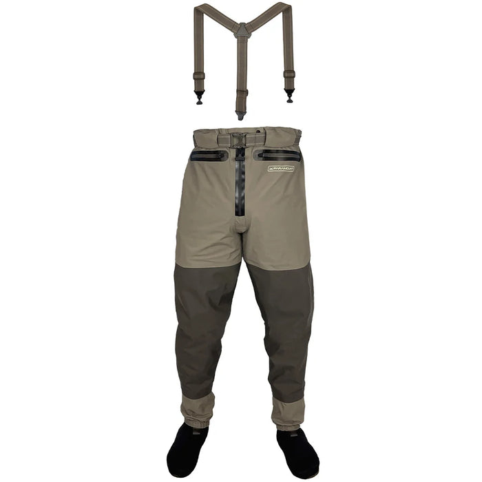 Paramount Slate Zippered Waist High Guide Pant