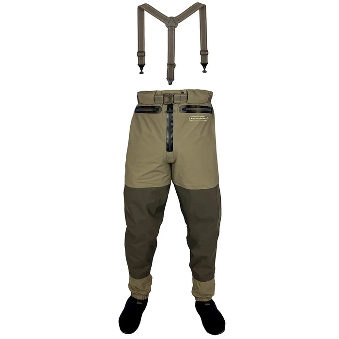 Paramount Slate Zippered Waist High Guide Pant