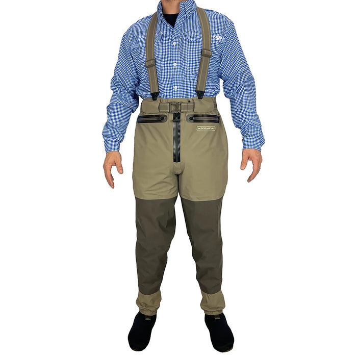 Paramount Slate Zippered Waist High Guide Pant