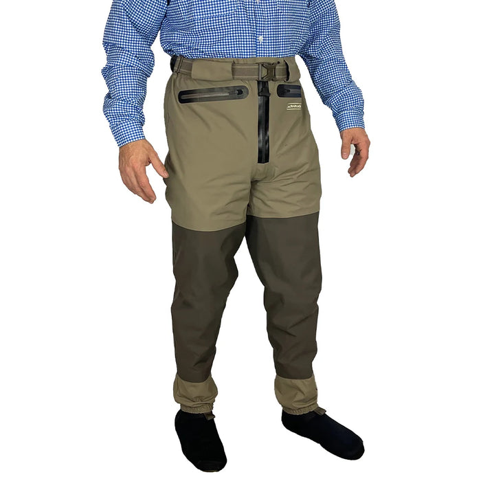 Paramount Slate Zippered Waist High Guide Pant