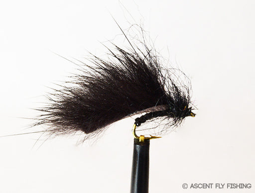 Mini Leech Fly Pattern- Black