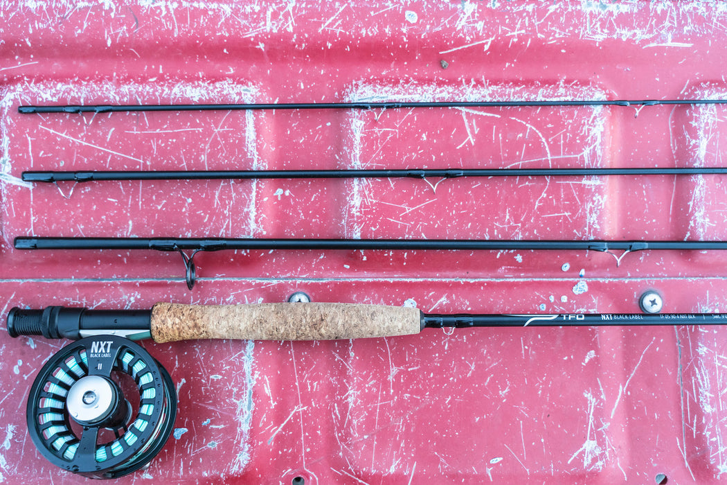 TFO NXT Black Label Series Fly Rod Kit