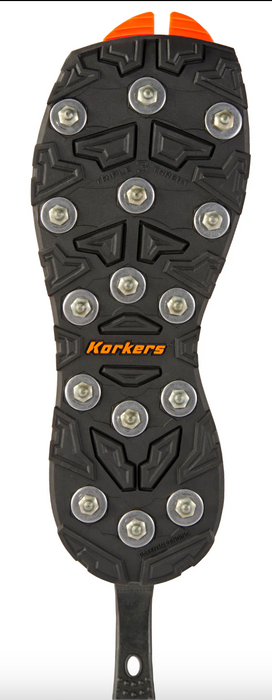 Korkers OmniTrax v3.0 Triple Threat Carbide Spike Sole