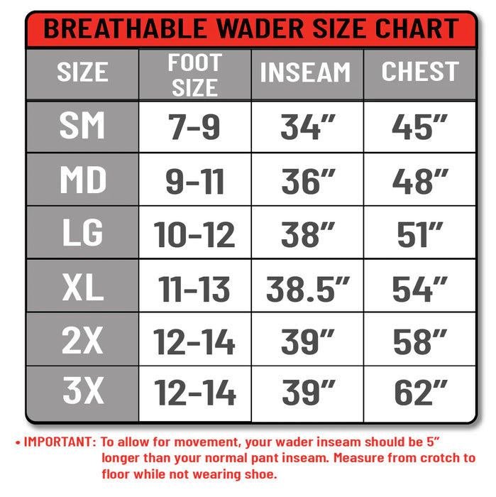 Paramount Deep Eddy Beathable Wader