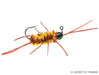 Tungsten Jig Pat's Rubber Leg - Gold / Brown