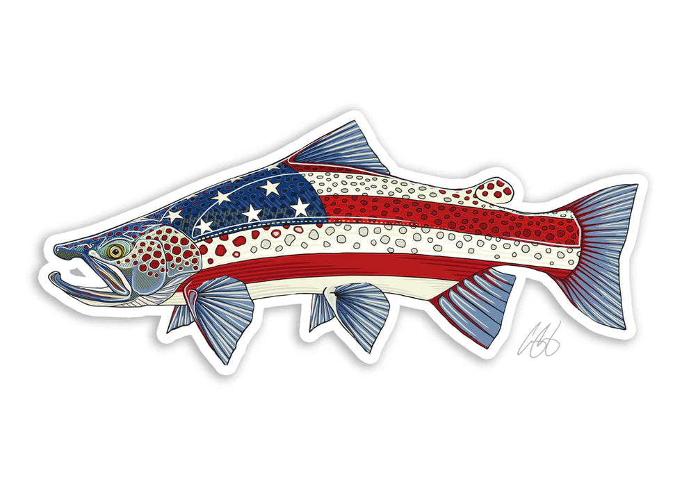 Casey Underwood USA Brown Decal