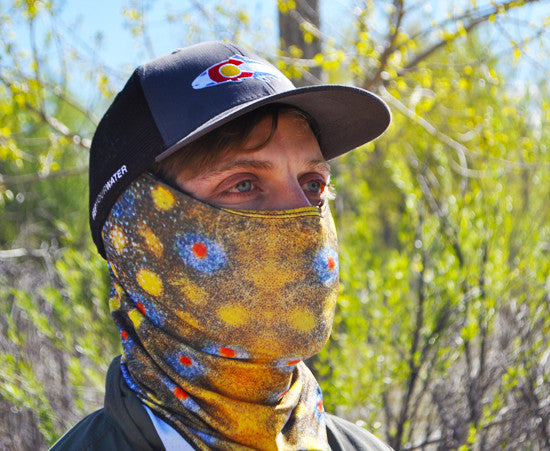 Fly Fishing Face & Neck Buffs