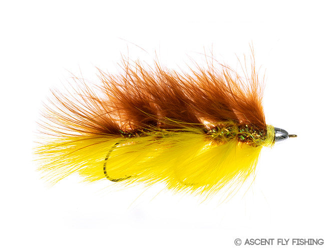 Barely Legal Articulated Streamer - Brown / Yellow