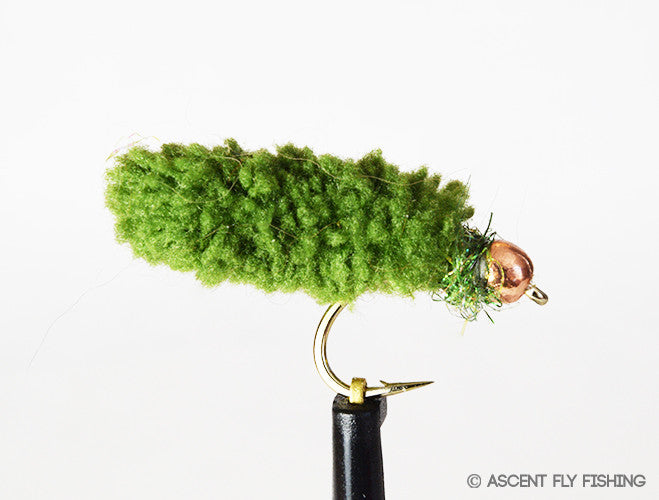 Beadhead Mop Fly - Olive