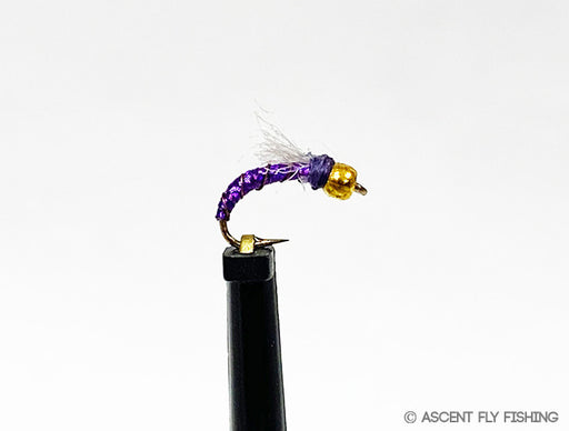 Purple Beadhead Holo Midge