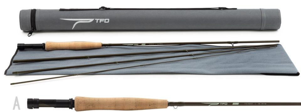 TFO Stealth Series Fly Fishing Rod w/Case