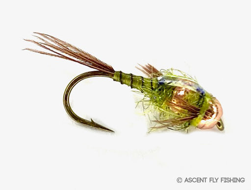 Light Olive Tungsten Two Bit Hooker