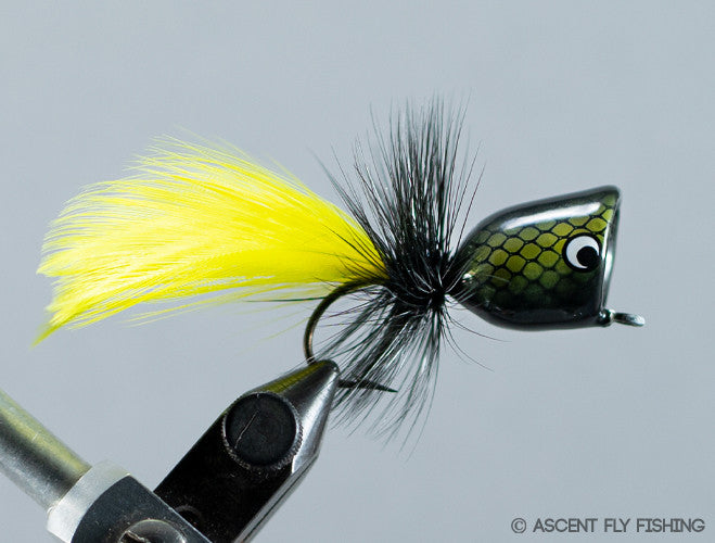 Walt's Large Popper  - Olive Fish Scale