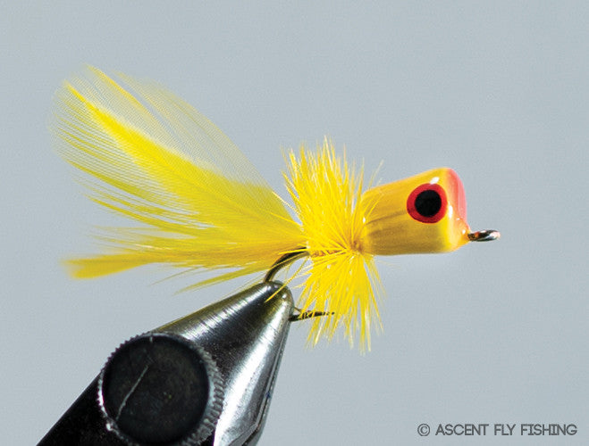 Walt's Panfish Popper - Yellow