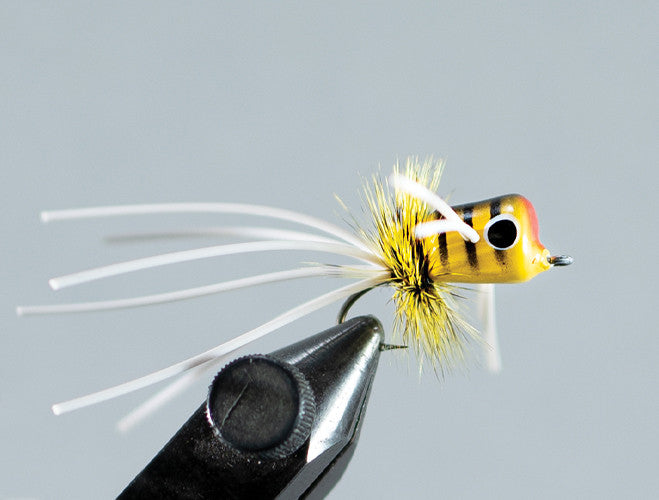 Walt's Medium Popper - Yellow Bee