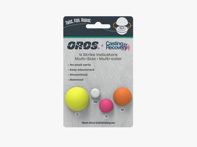 Oros + Casting for Recovery Strike Indicator 4-Pack